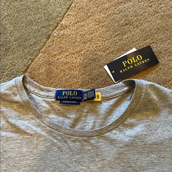 Polo by Ralph Lauren Gray Tee with Bear Graphic - Picture 3 of 5